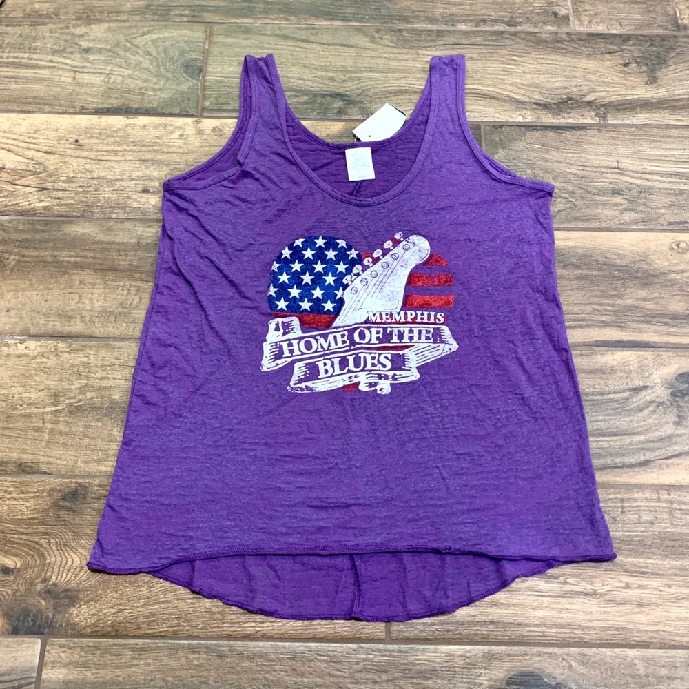 Memphis Home of the Blues Tank Top